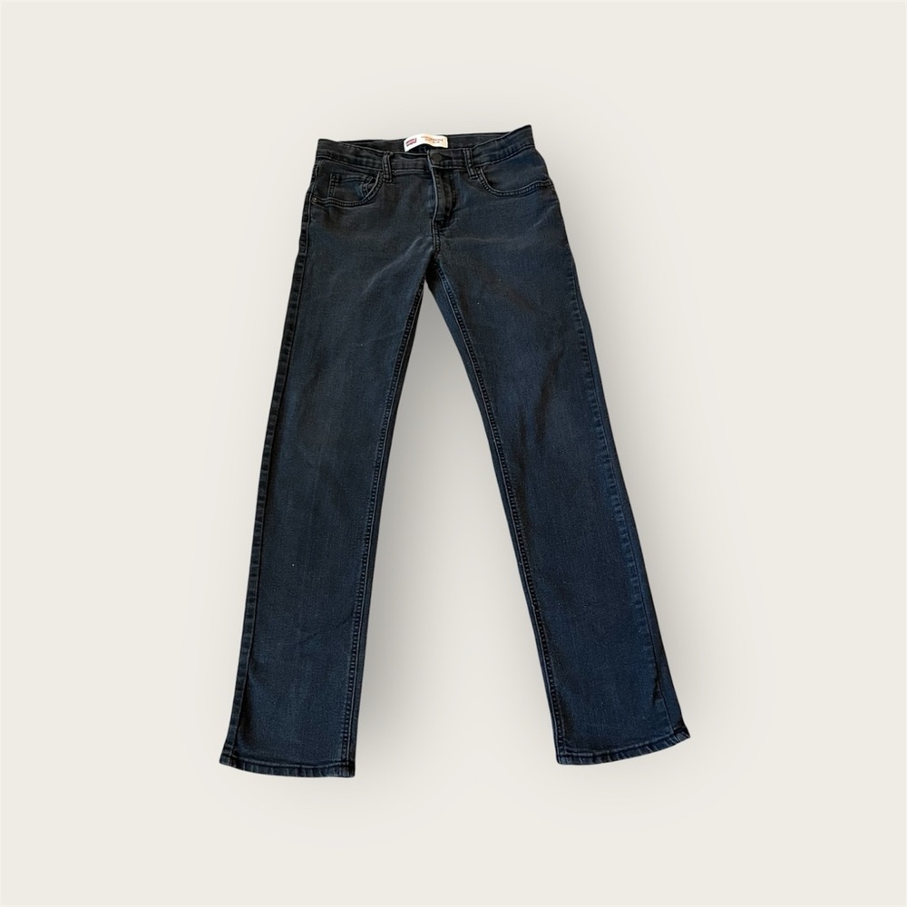 Levis 511 Slim Fit Womens 28x30 Black Straight Leg‎ 5Pocket Classic Denim